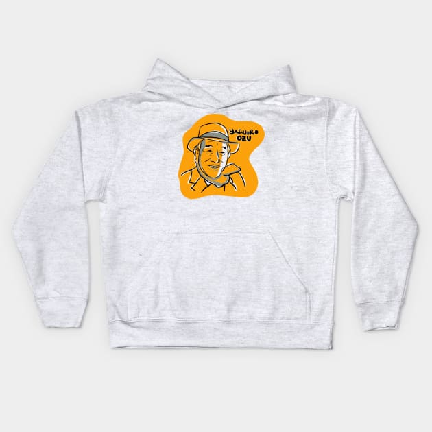 Yasujiro Ozu Kids Hoodie by realisateur